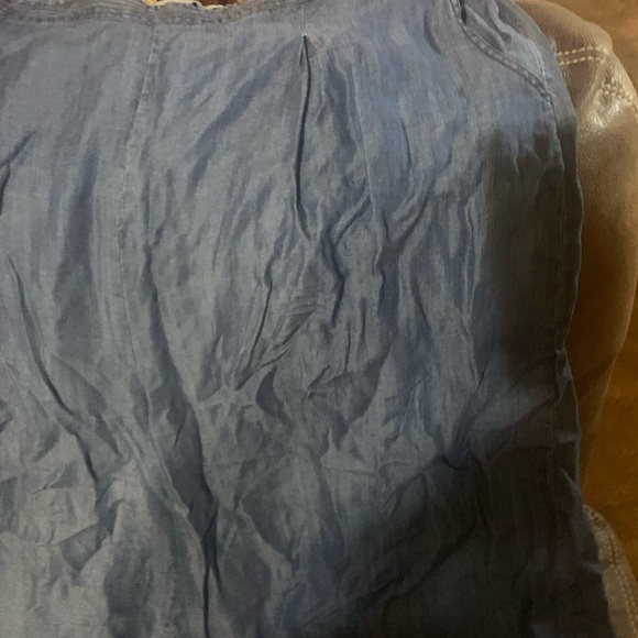 Flowy denium pants - Picture 2 of 7